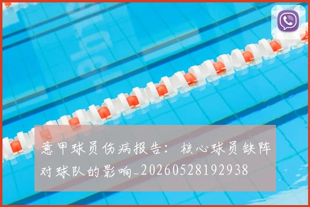 意甲球员伤病报告：核心球员缺阵对球队的影响_20260528192938